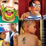 Kindergrime - Tattoos - UV - Nepwonden